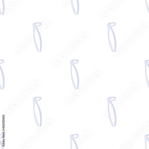Tooth extraction instrument pattern seamless background texture repeat wallpaper geometric vector