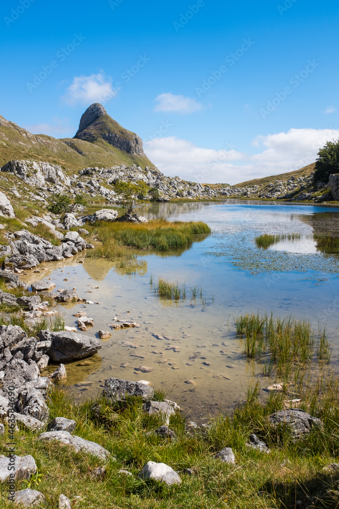 Fototapeta premium National park Durmitor. Mouintains and lake in Montenegro. 