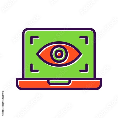 spy Filled Vector Icon Design