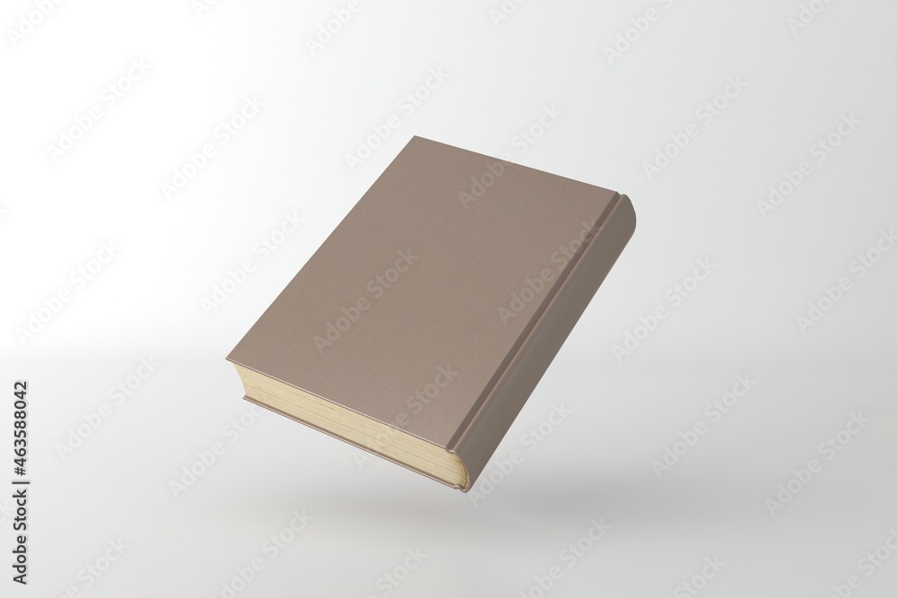 Book Cover Mockup 3d Rendering Illustration Book Cover Mockup 3d Rendering Illustration