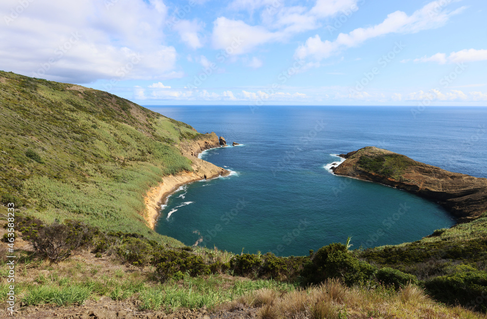 View from Monte da Guia, Faial island, Azores View from Monte da Guia, Faial island, Azores
