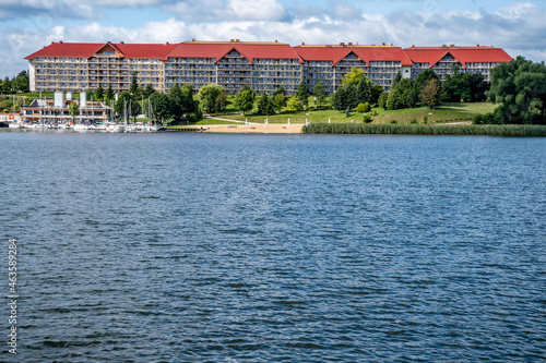 Fototapeta Naklejka Na Ścianę i Meble -  Jezioro Tałty, Mikołajki na Mazurach w Polsce