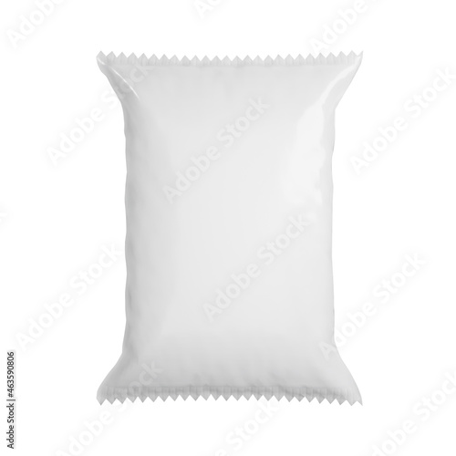 white Packing isolated on white background. 3d render