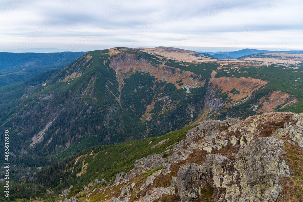 Fototapeta premium view from the mountain