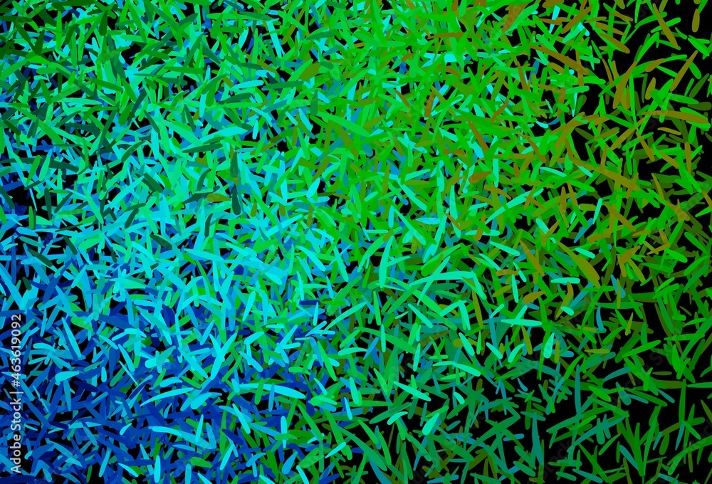 Dark Blue, Green vector template with repeated sticks. Dark Blue, Green vector template with repeated sticks.