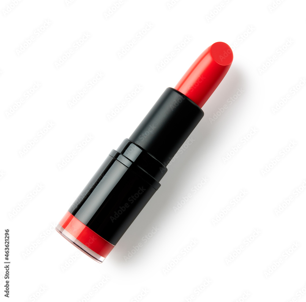 Red lipstick isolated on white background Red lipstick isolated on white background