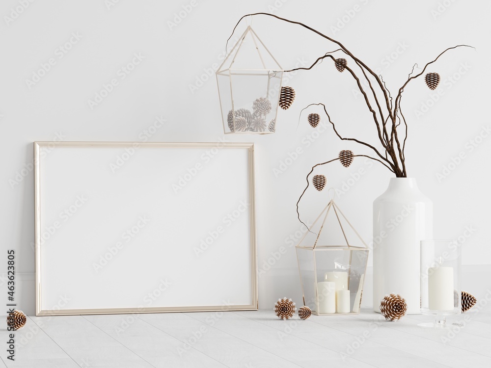 frame mockup, christmas interior mockup frame mockup, christmas interior mockup