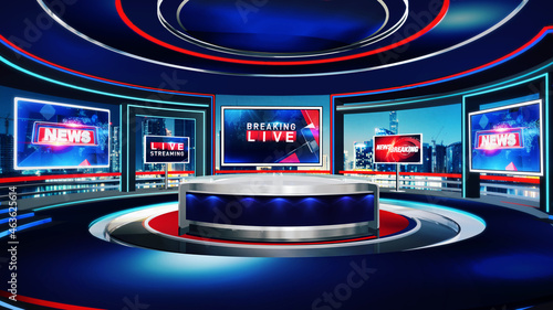 
3D rendering background is perfect for any type of news or information presentation. The background features a stylish and clean layout 