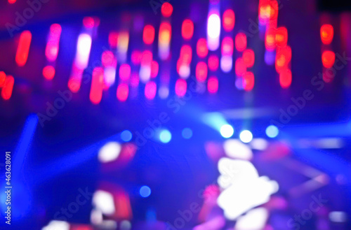 blurry light on stage photo