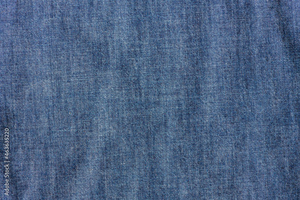 Closeup of Chambray jeans textile, cloth background Closeup of Chambray jeans textile, cloth background