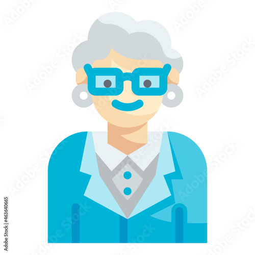 principal flat icon