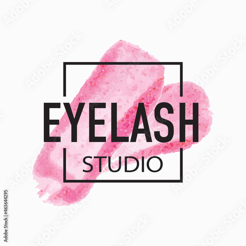 Vector logo of the beauty and eyelash studio