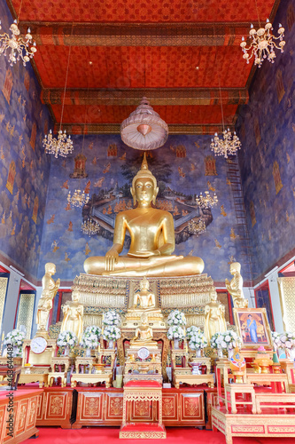 wat ratchanaddaram worawihan is famous  temple place in Thailand © u photostock