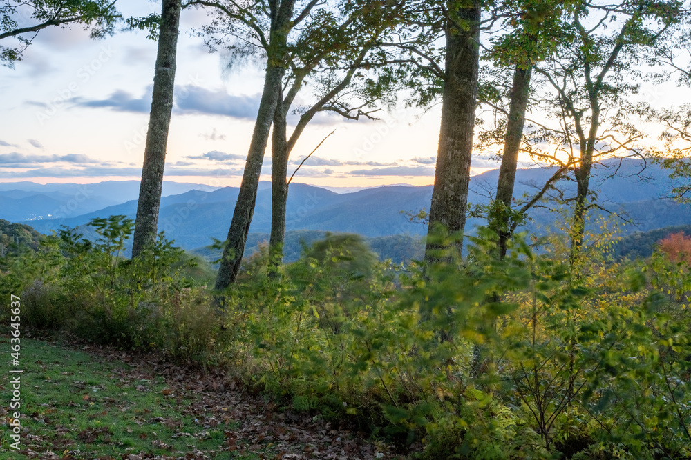 Smoky Mountains National Park Sunset