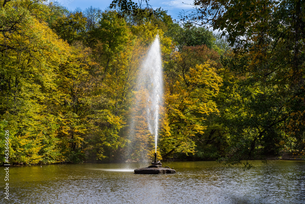 Fototapeta premium Famous fountain 