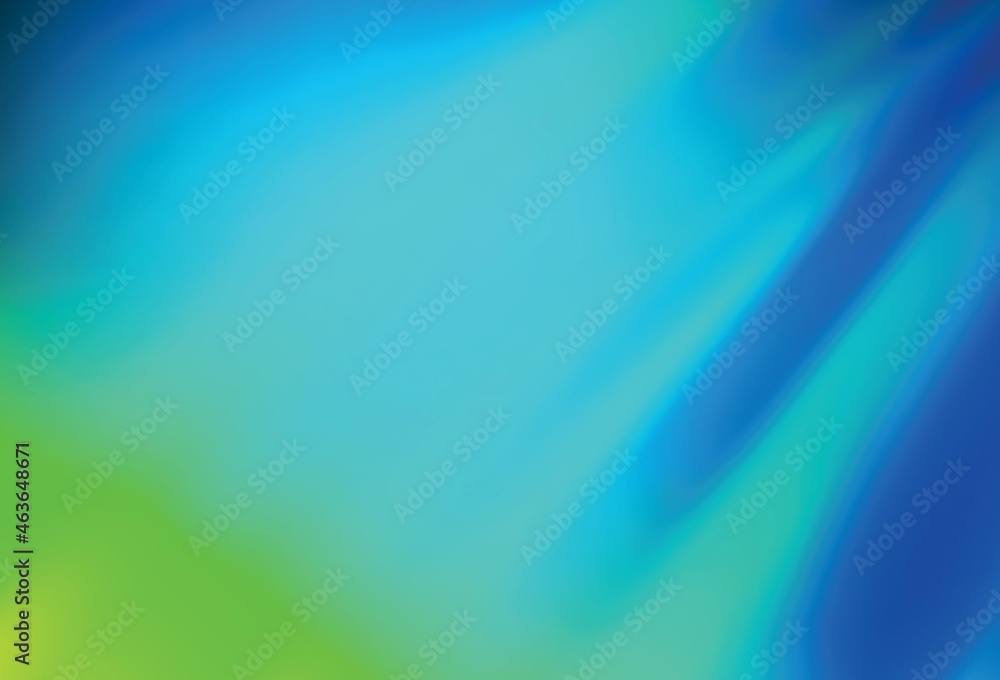 Light Blue, Green vector blurred background.