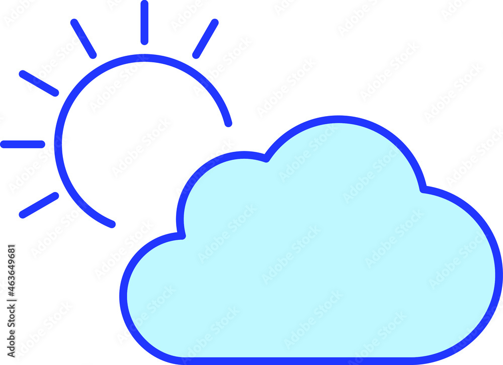 Cloud sun Isolated Vector icon which can easily modify or edit
Cloud sun Isolated Vector icon which can easily modify or edit