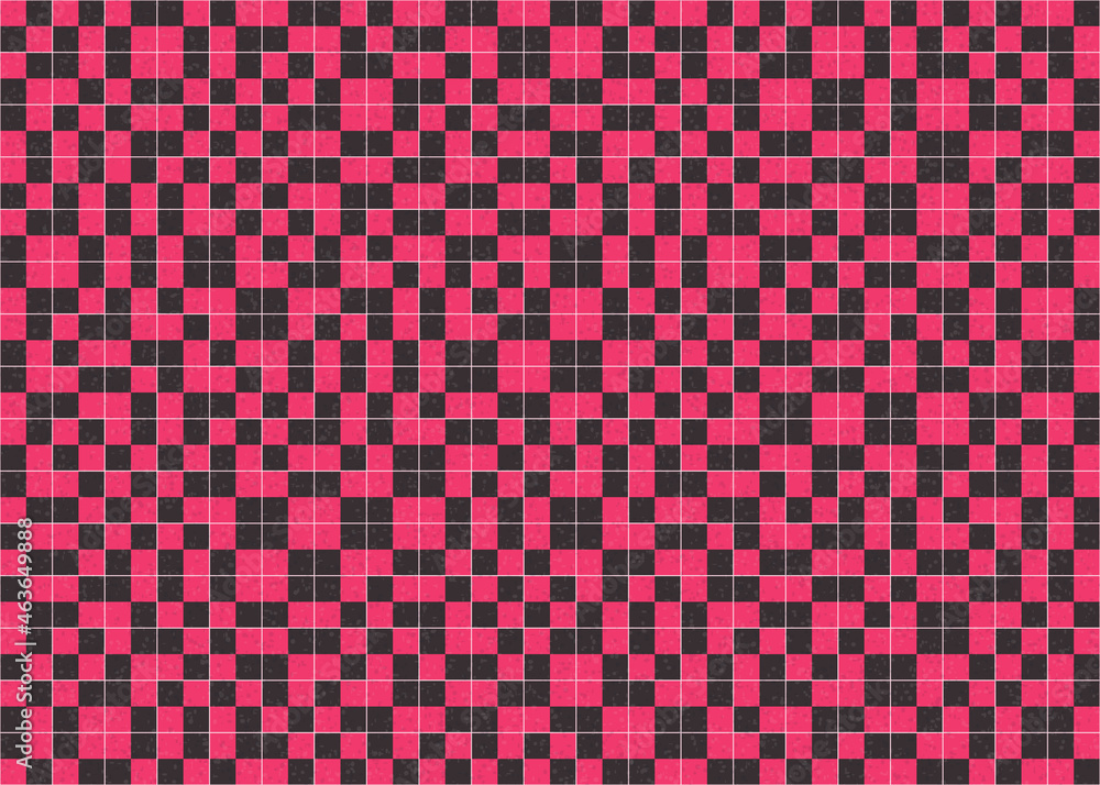 Fototapeta premium Abstract Geometric Pattern generative computational art illustration