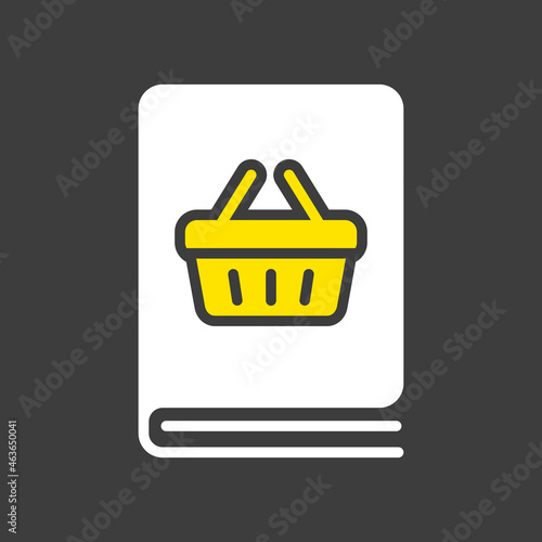 Catalog product vector flat icon