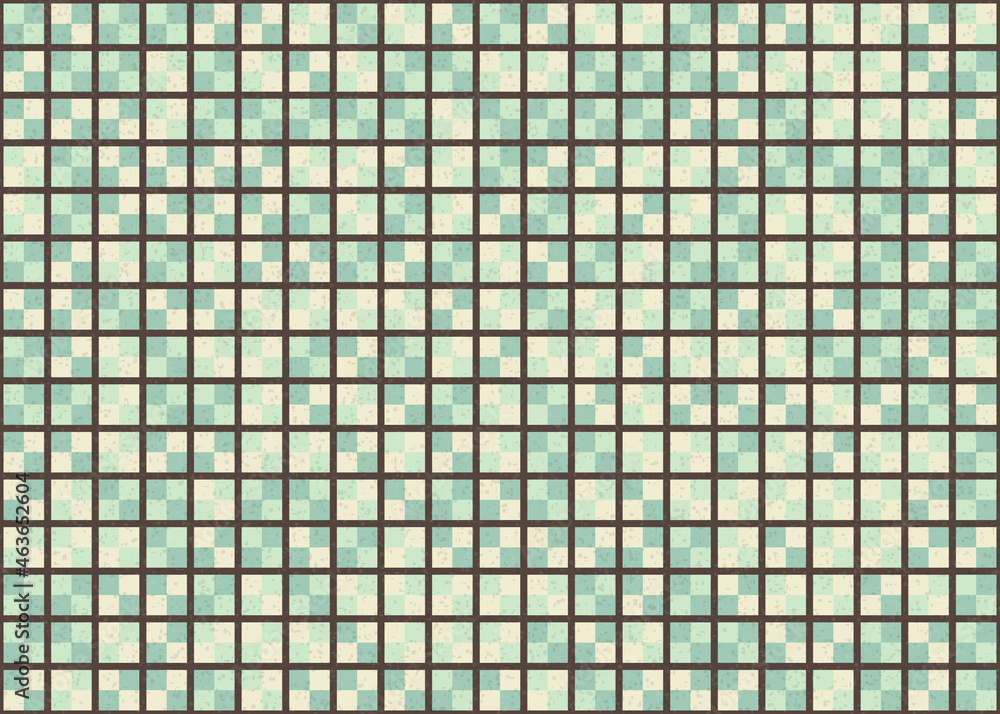 Fototapeta premium Abstract Geometric Pattern generative computational art illustration