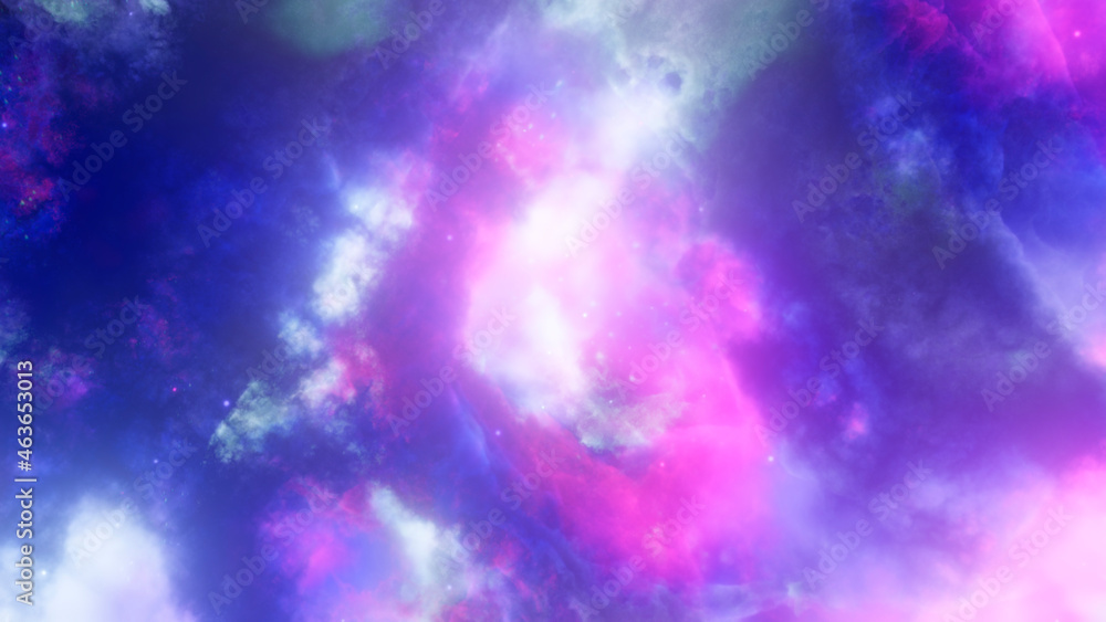 Galaxy space. Colorful and shiny nebula. 3D render. Galaxy space. Colorful and shiny nebula. 3D render.