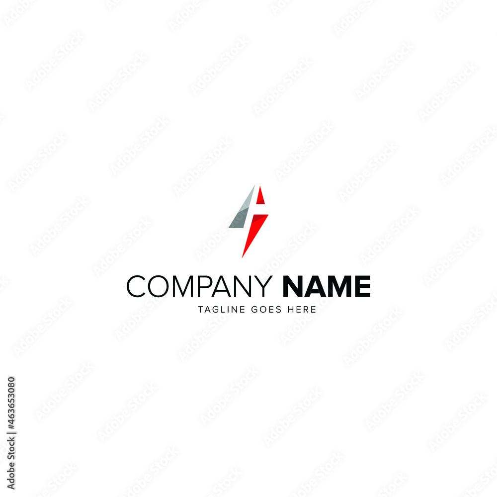 Initial letter A logo vector design template
Initial letter A logo vector design template