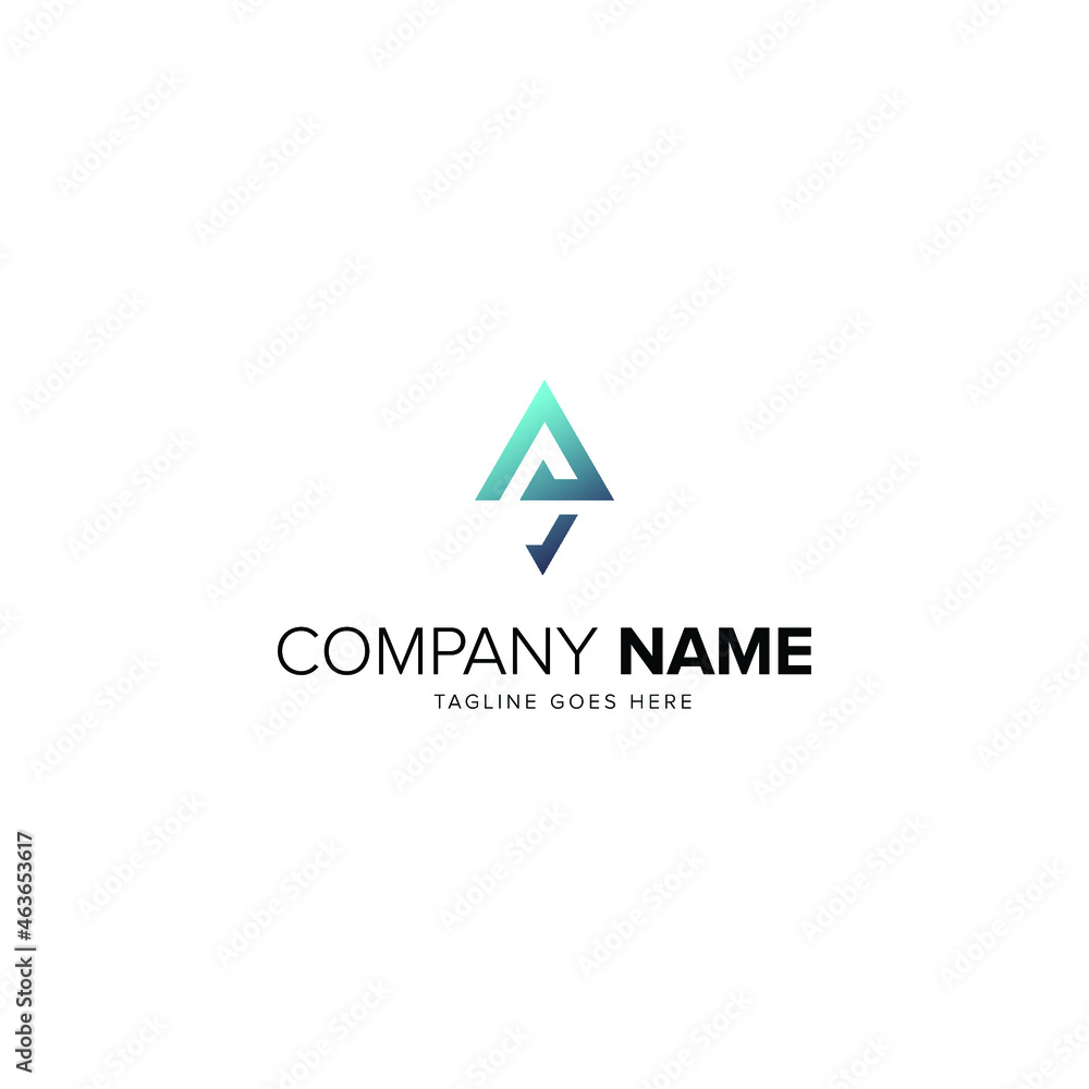 Initial letter A logo vector design template
Initial letter A logo vector design template