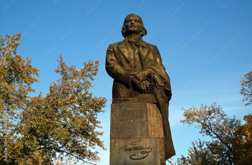 Monument to the writer Nikolai Vasilyevich Gogol Monument to the writer Nikolai Vasilyevich Gogol