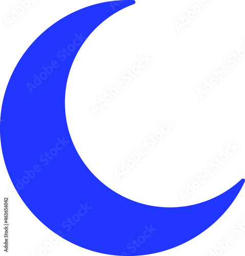 Moon Isolated Vector icon which can easily modify or edit