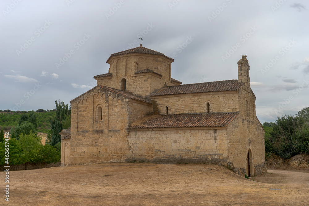 Ermita de Nuestra Señora de la Anunciada de Urueña en la provincia de Valladolid, España