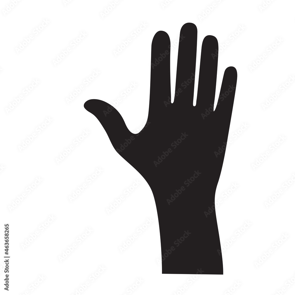Hand showing stop sign isolated on white background. Hand showing stop sign for web site, marketing, app, logo and promotion materials. Creative art concept, vector illustration, eps 10 Hand showing stop sign isolated on white background. Hand showing stop sign for web site, marketing, app, logo and promotion materials. Creative art concept, vector illustration, eps 10