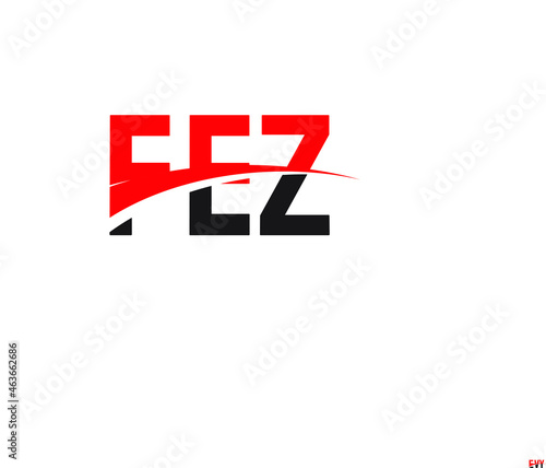 FEZ Letter Initial Logo Design Vector Illustration © Rubel