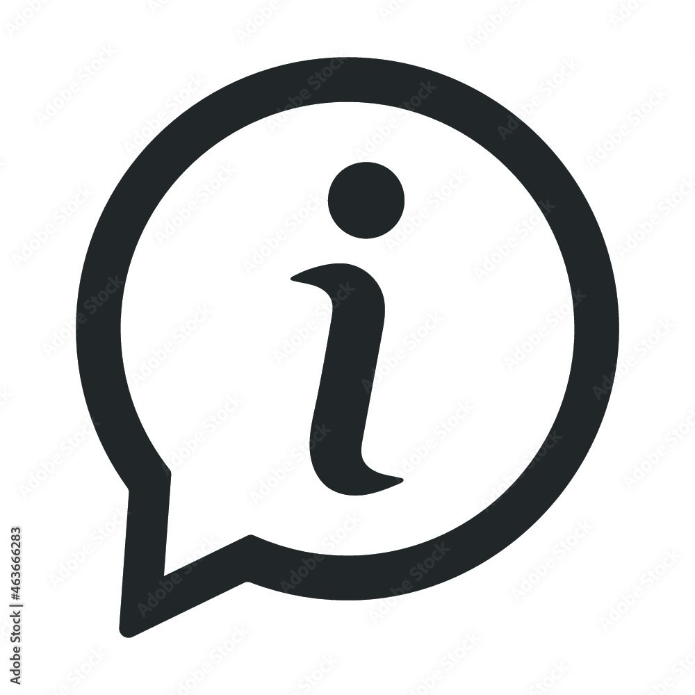 Information Icon Design Vector