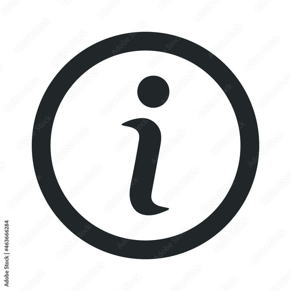 Information Icon Design Vector Information Icon Design Vector