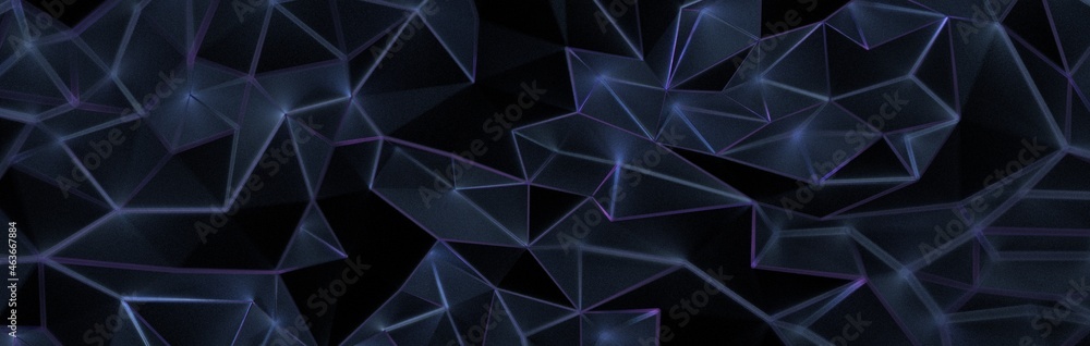 Low polygon shapes, black background, dark crystals, triangles mosaic, creative origami wallpaper Low polygon shapes, black background, dark crystals, triangles mosaic, creative origami wallpaper