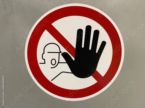 ISO, No Unauthorized Access Label