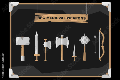 RPG Medieval Weapons Set