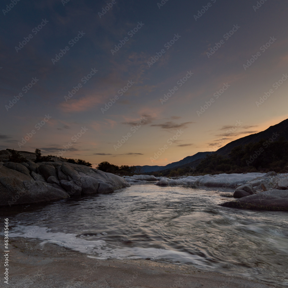 Obraz premium sunset on the beach