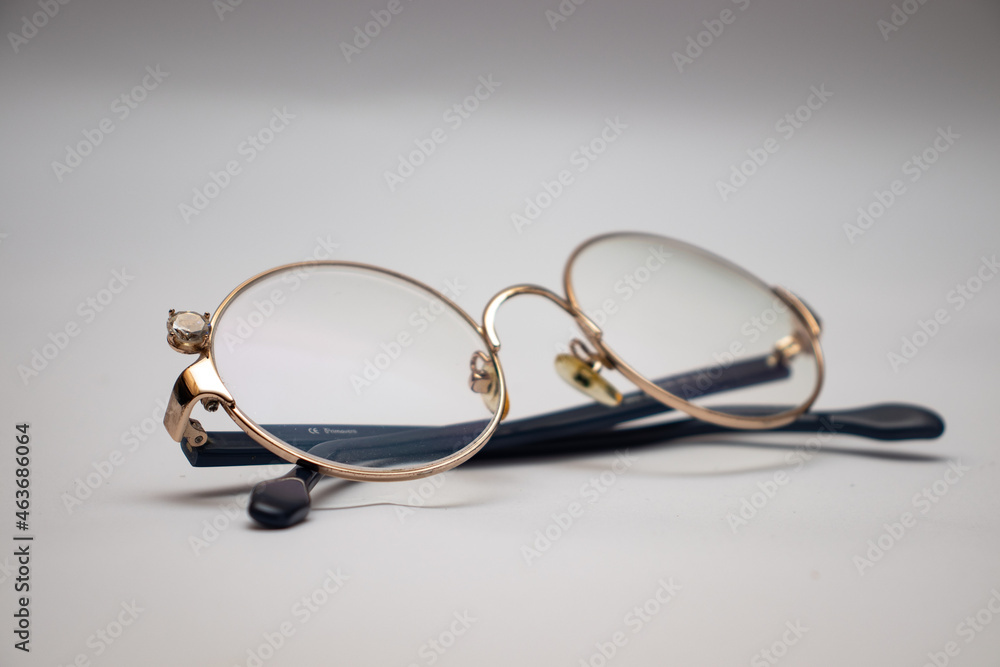 Old fashioned glasses on white Old fashioned glasses on white