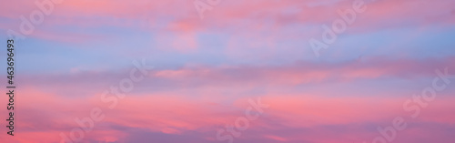 Red pastel sky