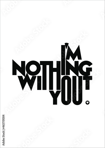 i'm nothing inside you