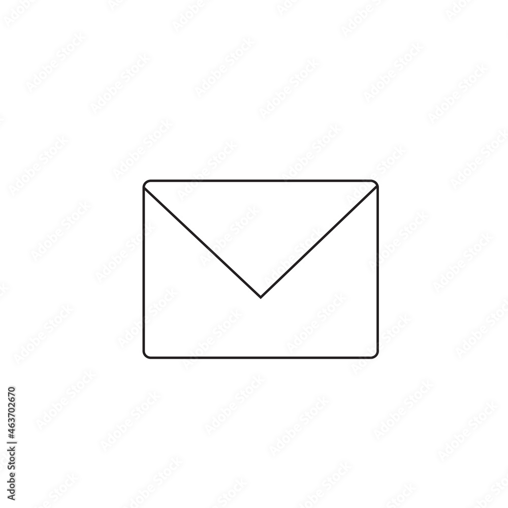 Mail icon vector isolated on white background. Trendy mail icon in flat style. Mail icon template for app, ui and logo. Icon mail for your web site. Modern mail icon Mail icon vector isolated on white background. Trendy mail icon in flat style. Mail icon template for app, ui and logo. Icon mail for your web site. Modern mail icon