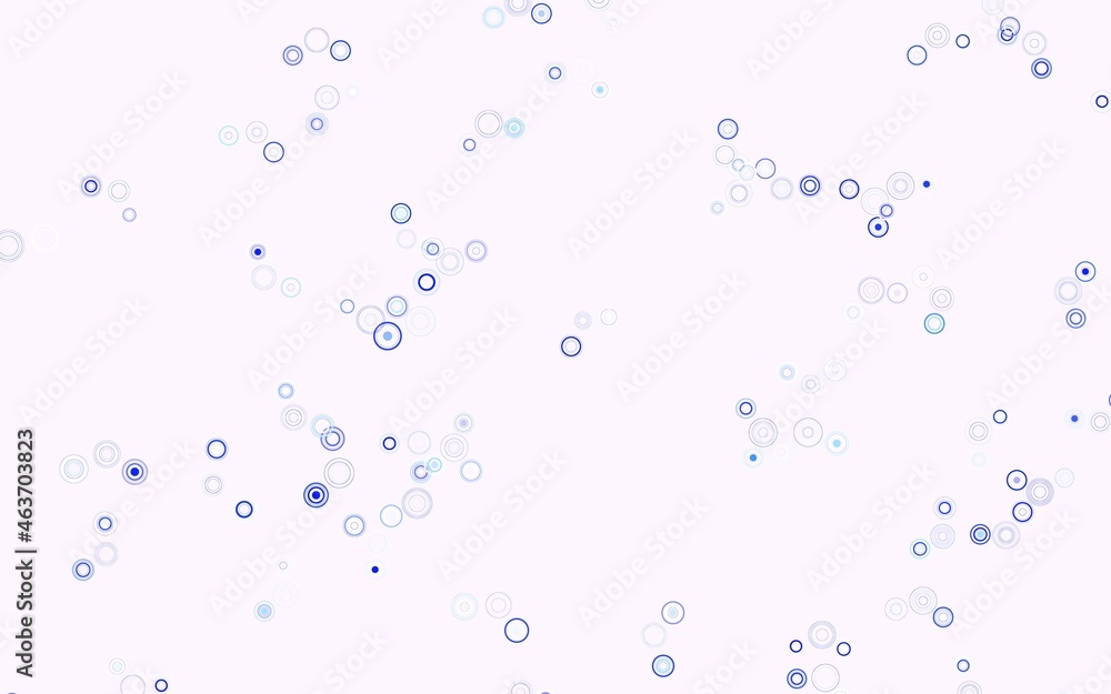 Light Blue, Yellow vector pattern with spheres.