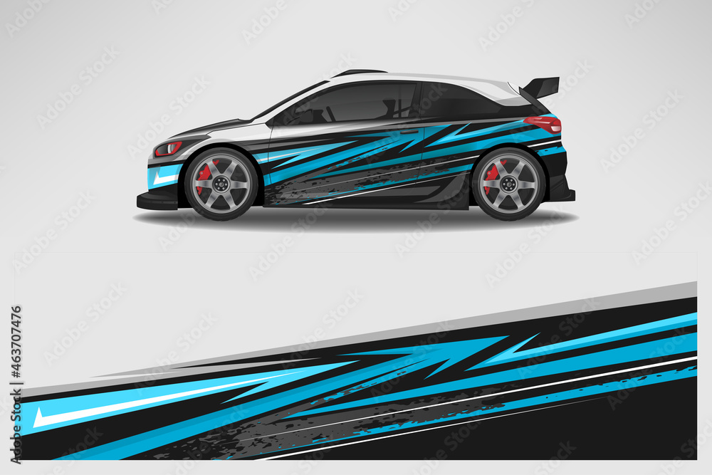Wrap car vector design decal. Graphic abstract line racing background design for vehicle, race car, rally, adventure livery camouflage. Wrap car vector design decal. Graphic abstract line racing background design for vehicle, race car, rally, adventure livery camouflage.