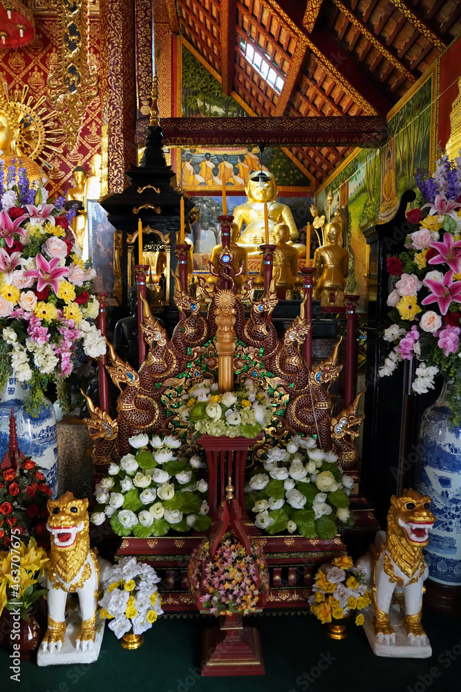 offering in a thai temple