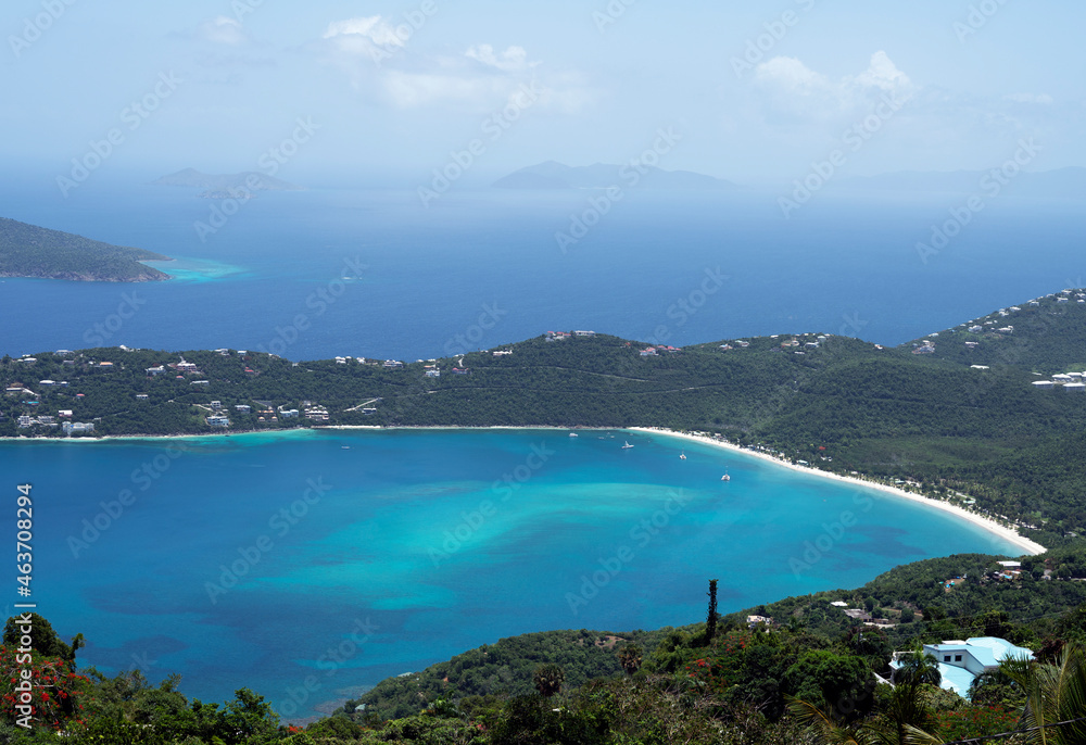 View of St. Thomas and Magen's Bay