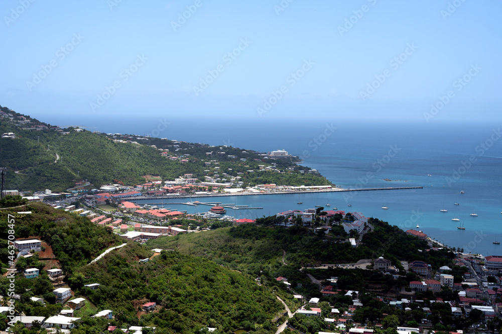 View of St. Thomas and Magen's Bay