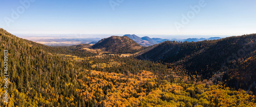 Amazing Autumn Landscape in Arizona, taken from wilderness ridge.