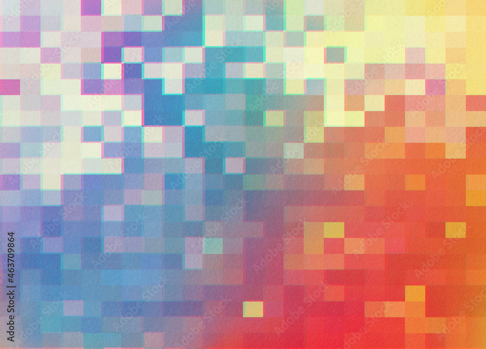 Natural Pixel Light Illustration Natural Pixel Light Illustration