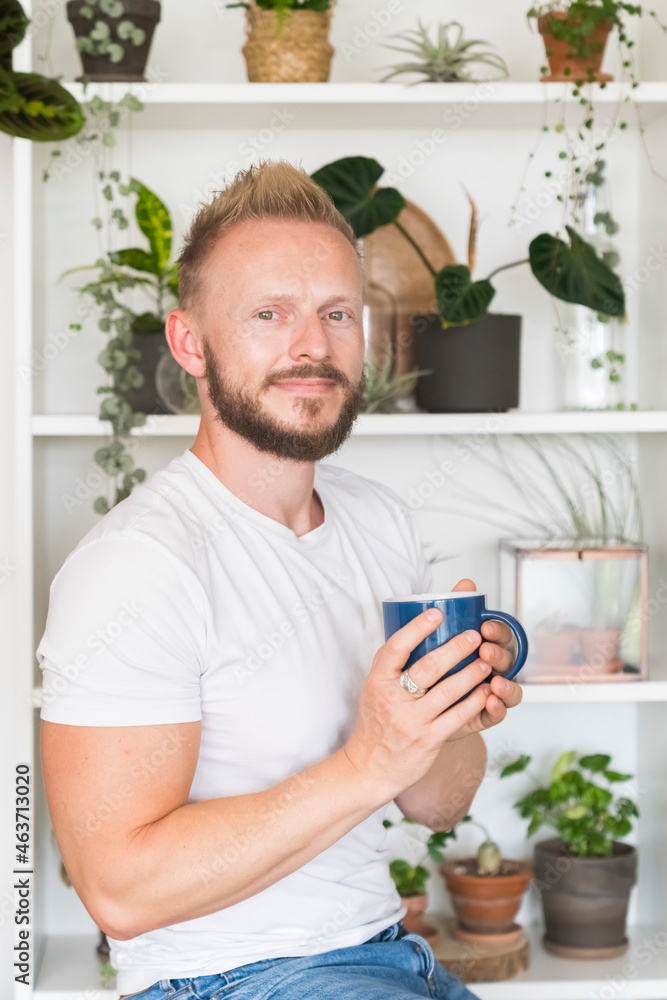 Portrait of a Man and His Plants Portrait of a Man and His Plants